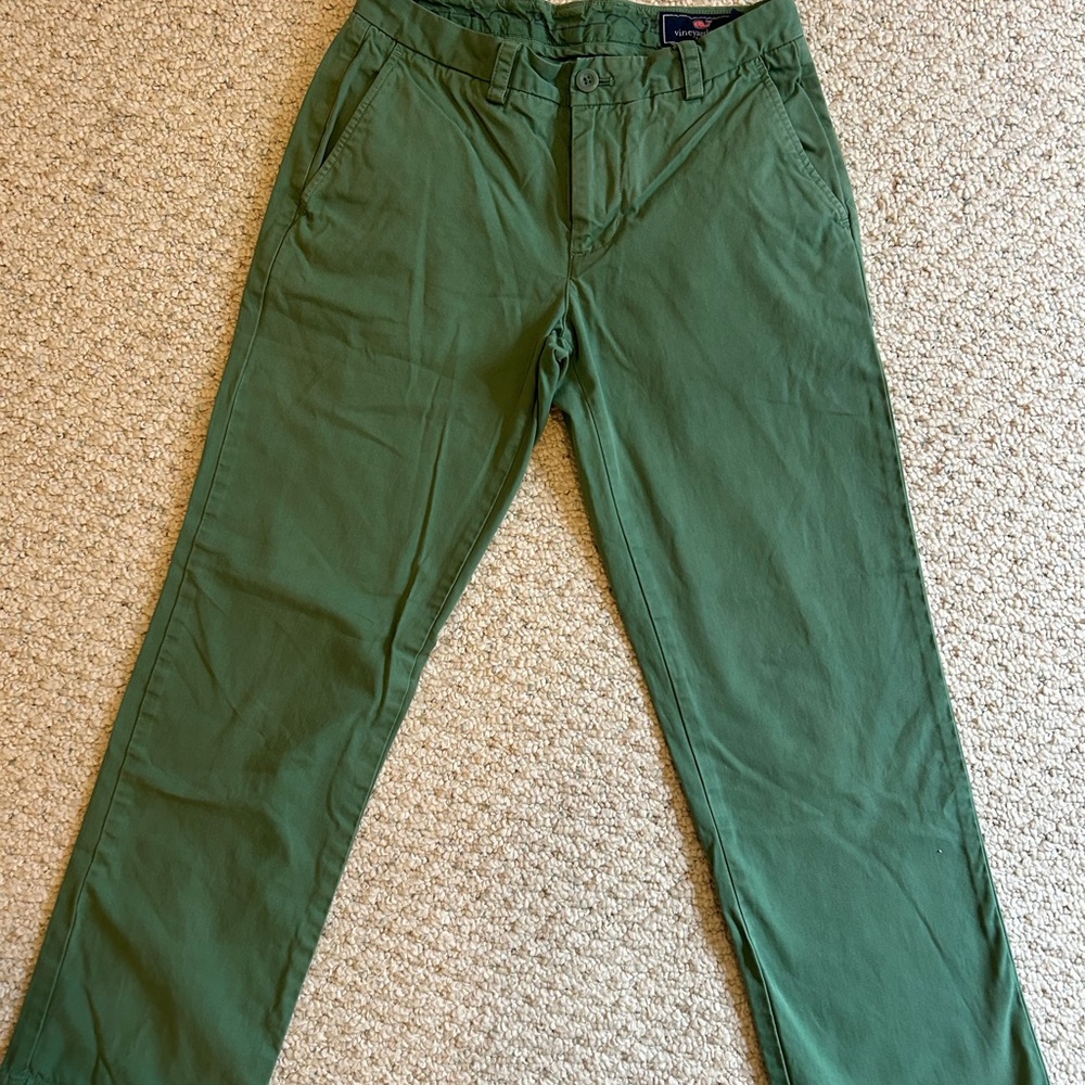 Vineyard Vines Youth Olive Chinos